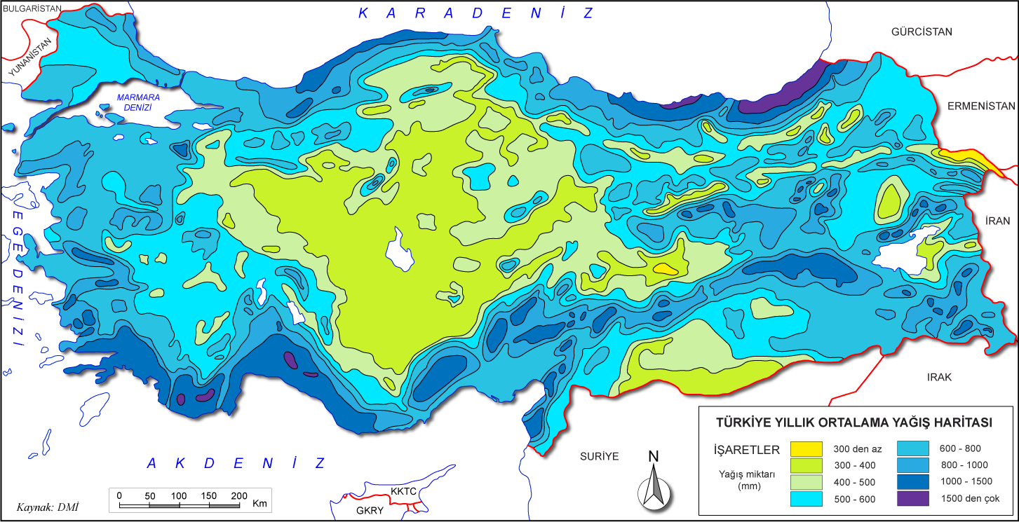 Türkiye yağmur haritası nasıl yapılır? - Kapak Görseli